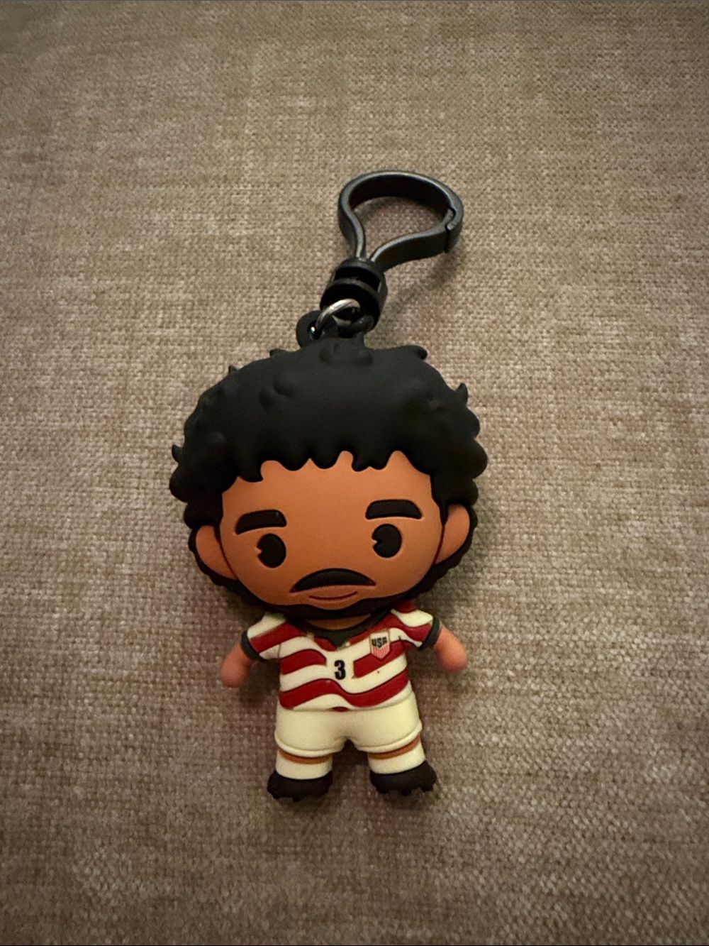 Chris Richards #3 USMNT soccer 3D bag clip figure by Monogram from Target